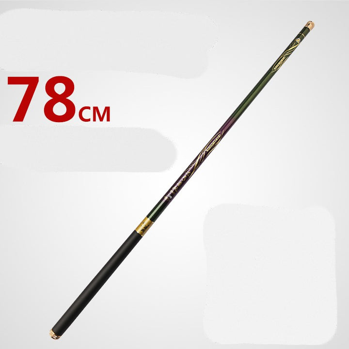 High Carbon Fishing Rod Light Hard 6H19 Tune Black Pit Hand Rod Short Pitch Fishing Rod - Blue Force Sports