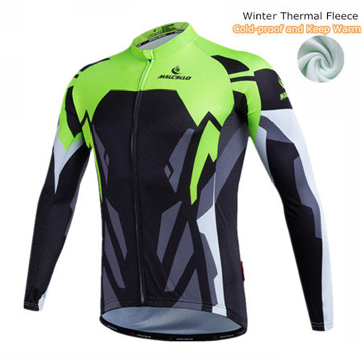 Winter warm jacket cycling wear - Blue Force Sports