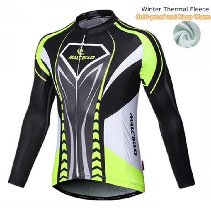 Winter warm jacket cycling wear - Blue Force Sports