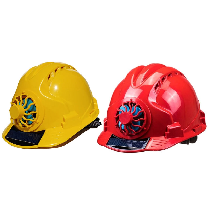 Solar Hat With Fan Thickened Multifunctional Helmet - Blue Force Sports
