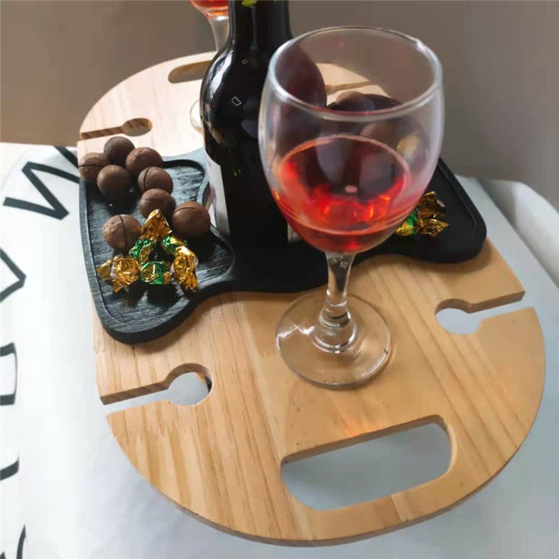 Creative Multifunctional Wine Glass Rack Wine Table Splicing - Blue Force Sports