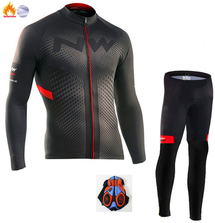 Cycling jersey long sleeve suit - Blue Force Sports