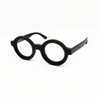 Thickened Plate Half Black And White Sunglasses For Men And Women - Blue Force Sports