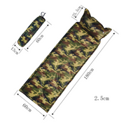 Camo Automatic Inflatable Cushion With Pillow Outdoor Camping Camping Damp - Blue Force Sports