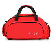 Fitness bag custom female sports training bag male travel bag double back shoulder shoulder yoga bag - Blue Force Sports