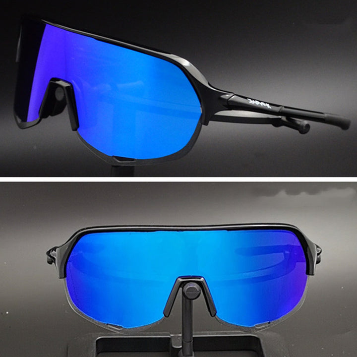 Outdoor Polarized Sports Bike Goggles And Windshield - Blue Force Sports