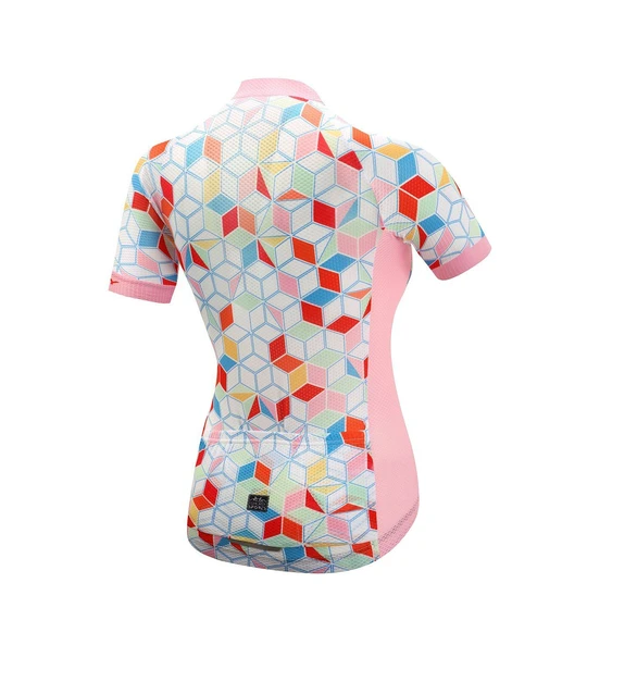 Women's cycling jersey short sleeve top - Blue Force Sports