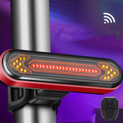 Wireless Remote Control Bicycle Steering Tail Light - Blue Force Sports