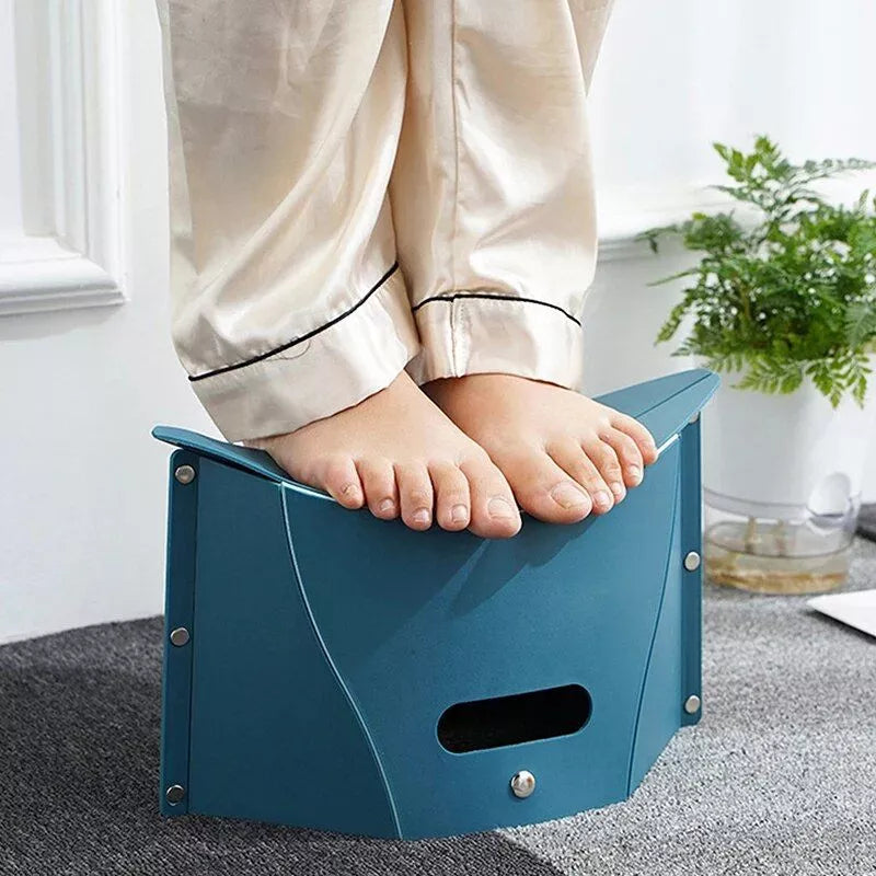 Tragbarer Klapphocker mit einziehbarer Rückenlehne für Outdoor &amp; Camping
