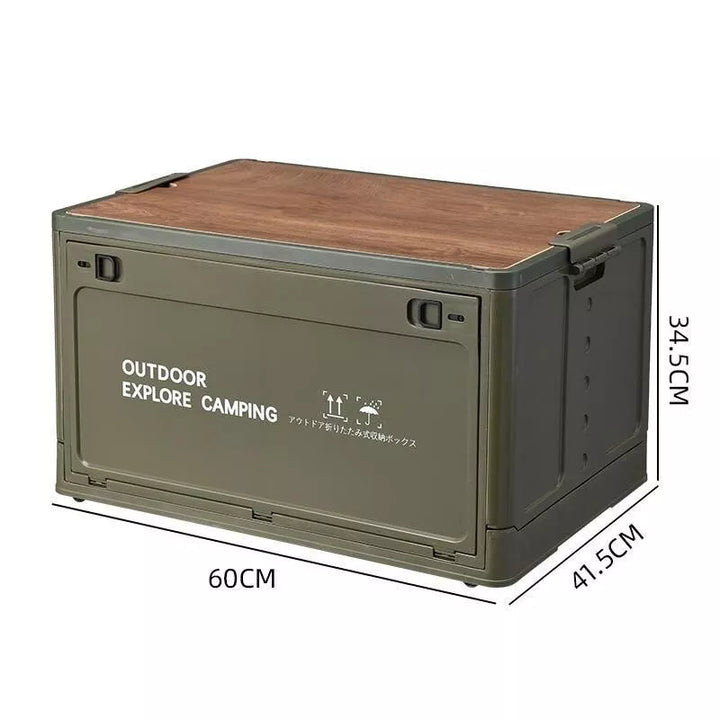 Blue Camping Box Ultimate Outdoor Camping Folding Storage Box – Blue Force Sports