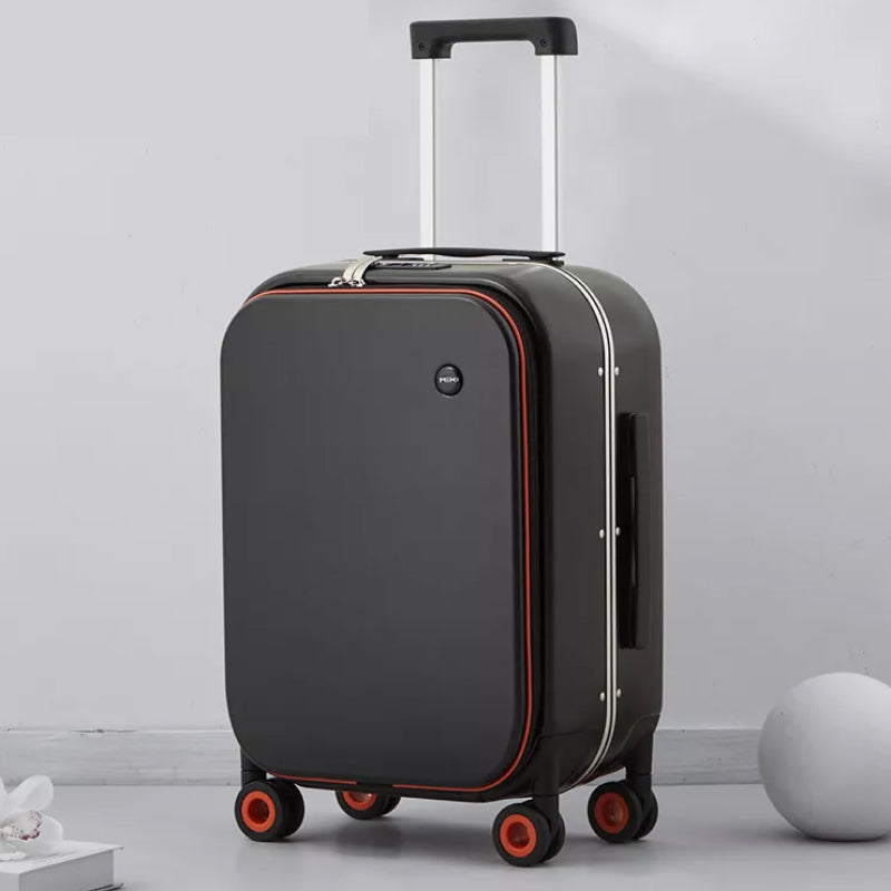 Innovatives Handgepäck-Hartschalen-Trolley mit Aluminiumrahmen