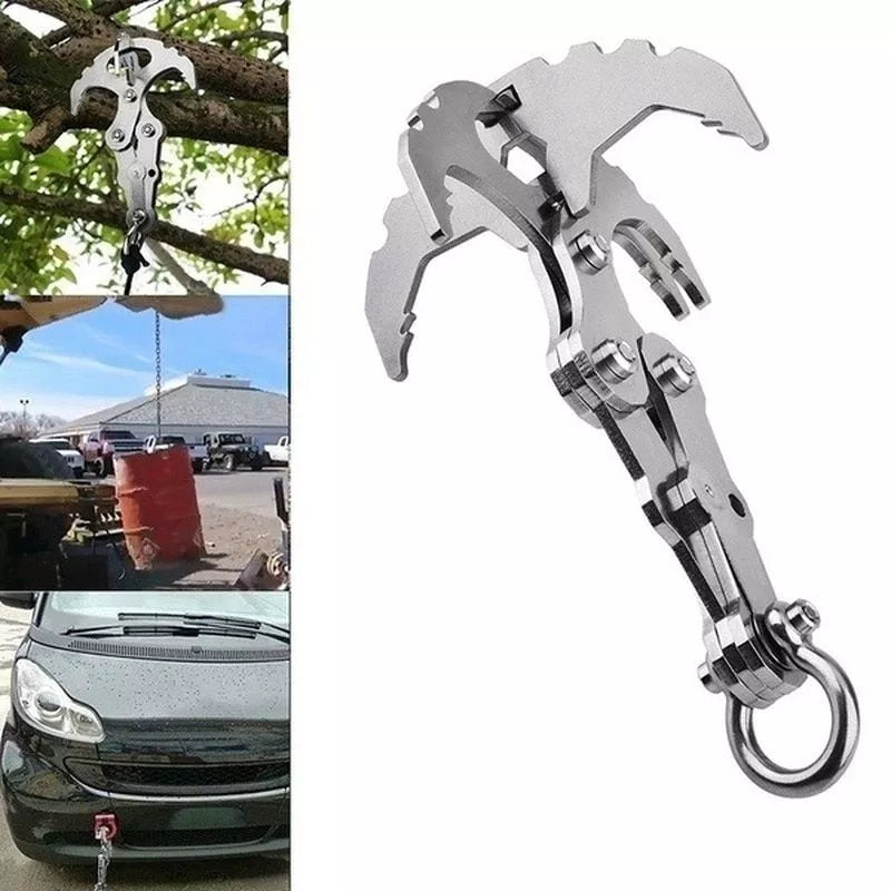 Stainless Steel Folding Gravity Grab Hook
