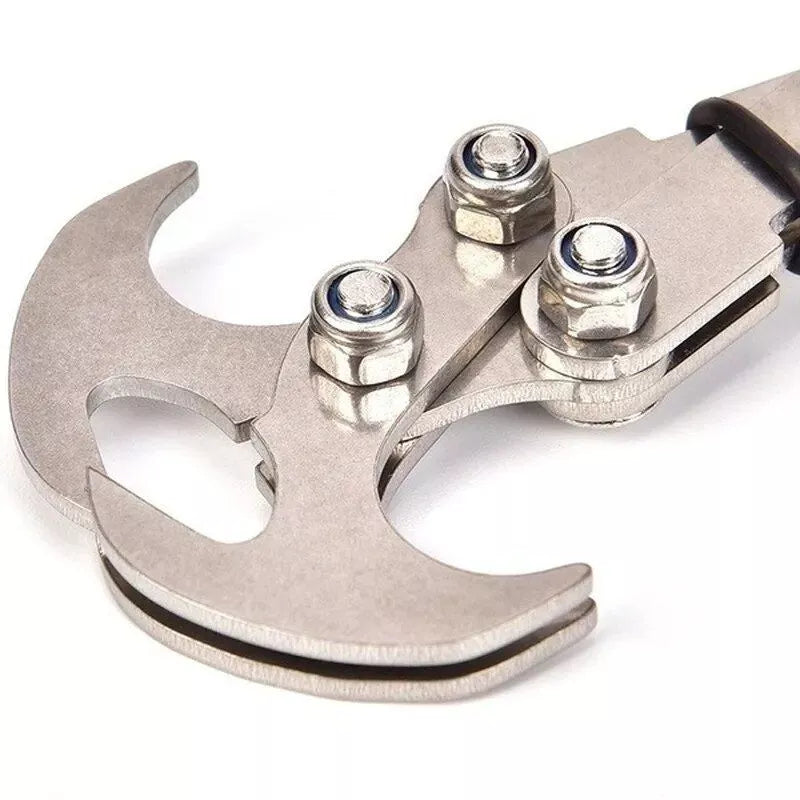 Stainless Steel Folding Gravity Grab Hook