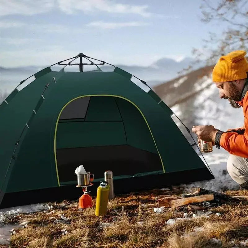 Schnell aufzubauendes wasserdichtes 2-Personen-Campingzelt