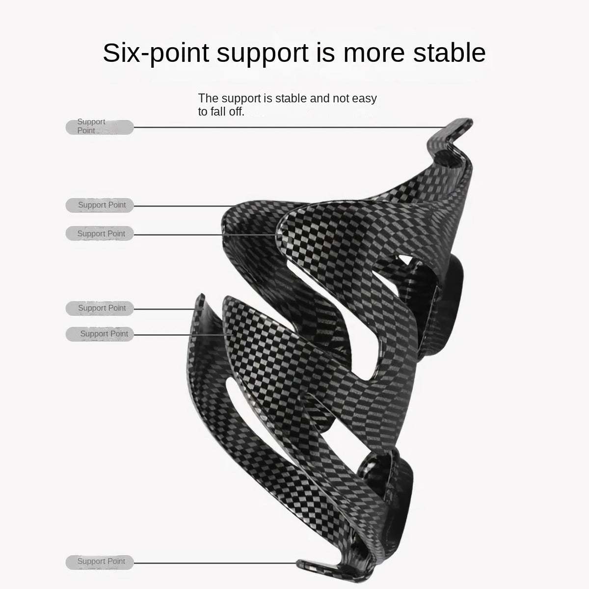 Portabotellas de fibra de carbono
