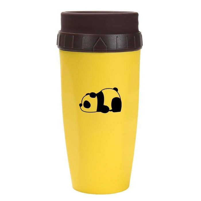 Twist-Top Double-Wall Travel Cup with Straw