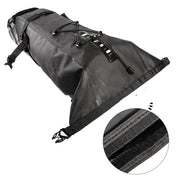 Large Capacity Bicycle Saddle Bag Waterproof 10L Bicycle Rear Seat Bag Bicycle Accessories - Blue Force Sports