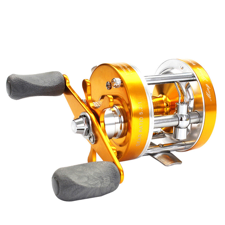 Metal Double Brake Drum Leiqiang Wheel Boat Fishing Reel Weihai Reel Fishing Gear - Blue Force Sports