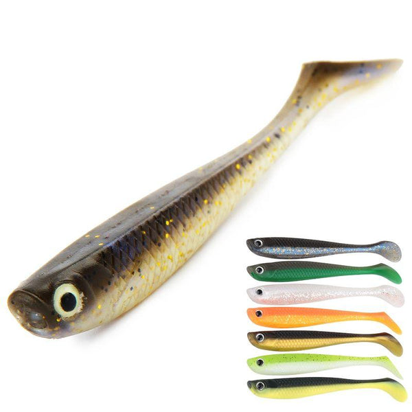 Weiches Paddelschwanz-Swimbaits-Angelköder-Set