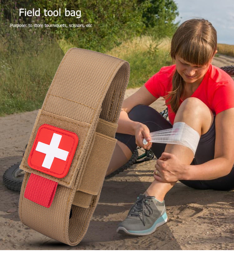 Outdoor Sports Emergency Survival Kit Field Survival First-aid Kit - Blue Force Sports