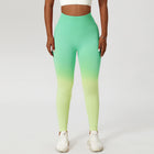 Gradient Fitness High Waist Sportswear Tight Outdoor Pants - Blue Force Sports