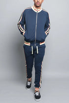 Sports Men Two-piece Suit - Blue Force Sports