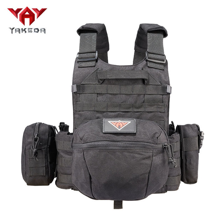 Tactical Multi-functional MOLLE Lightweight CS Outdoor Training Tactical Vest - Blue Force Sports