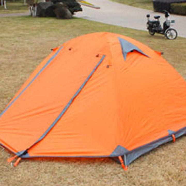 Triple Double Double Double Door Aluminum Pole Camping Tent - Blue Force Sports