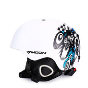 Ski Helmet Snow Safety Helmet Protective Gear Sports Equipment Head Protection Integrated - Blue Force Sports