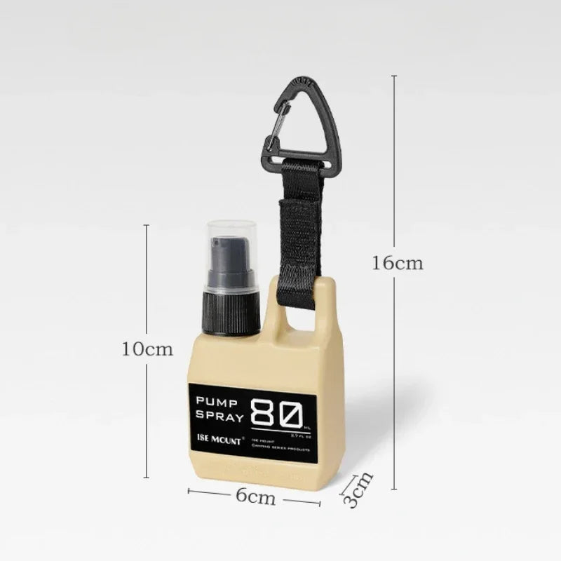 Tragbare 80-ml-Sprühflasche für den Außenbereich