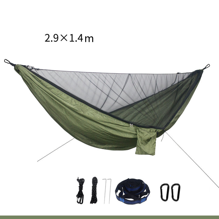 Anti-mosquito outdoor camping hammock - Blue Force Sports