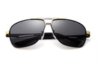 Metal Aluminum Polarized Sunglasses European And American Men's Driving And Driving Sunglasses - Blue Force Sports