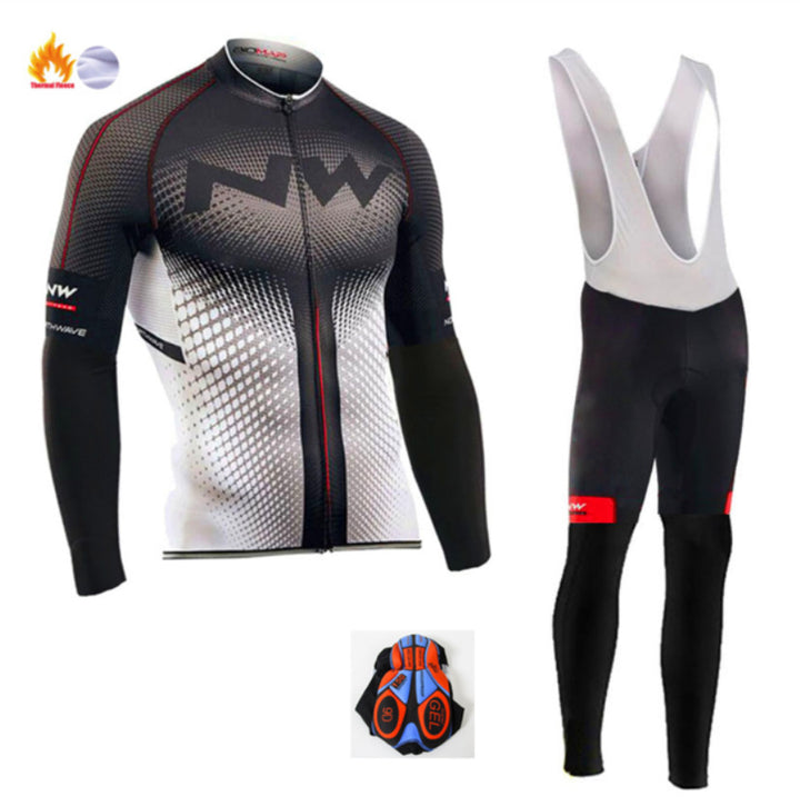 Cycling jersey long sleeve suit - Blue Force Sports