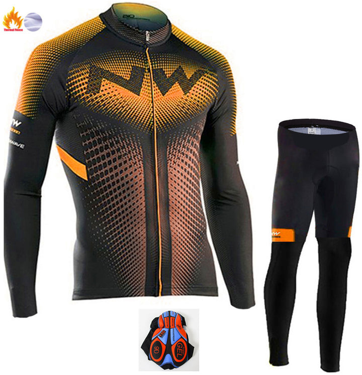 Cycling jersey long sleeve suit - Blue Force Sports