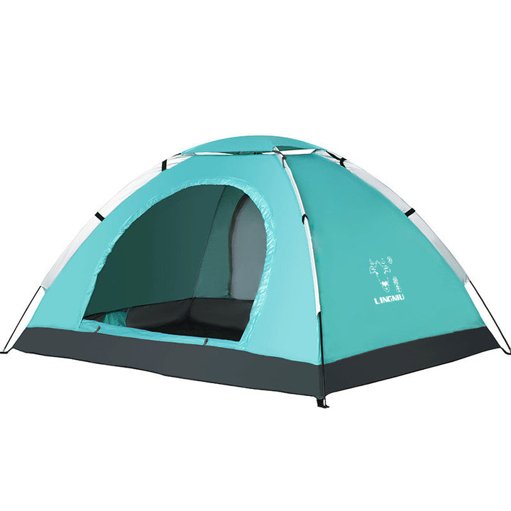 Single-layer tent camping outdoor camping beach - Blue Force Sports