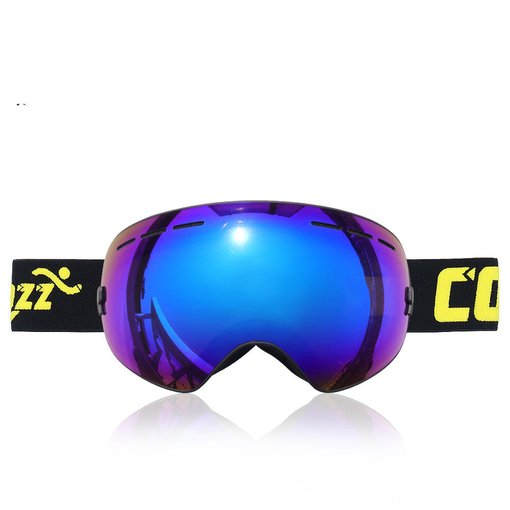 Double anti-fog ski goggles - Blue Force Sports