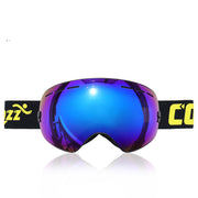Double anti-fog ski goggles - Blue Force Sports