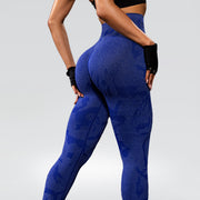 Yoga Pants High Waist Hip Lift Tights Sports Fitness - Blue Force Sports