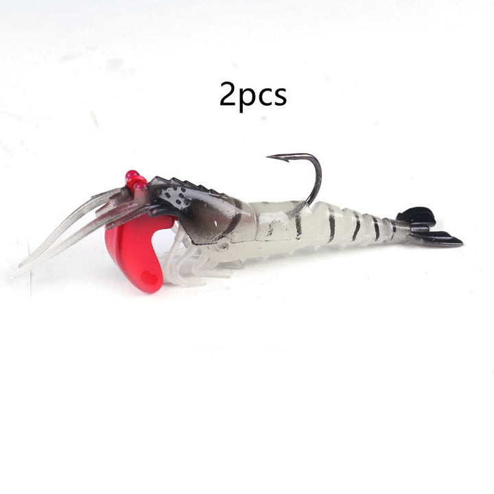 Bionic Luya Luminous 12g 7cm Shrimp Bait - Blue Force Sports