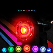 USB charging led warning tail light - Blue Force Sports
