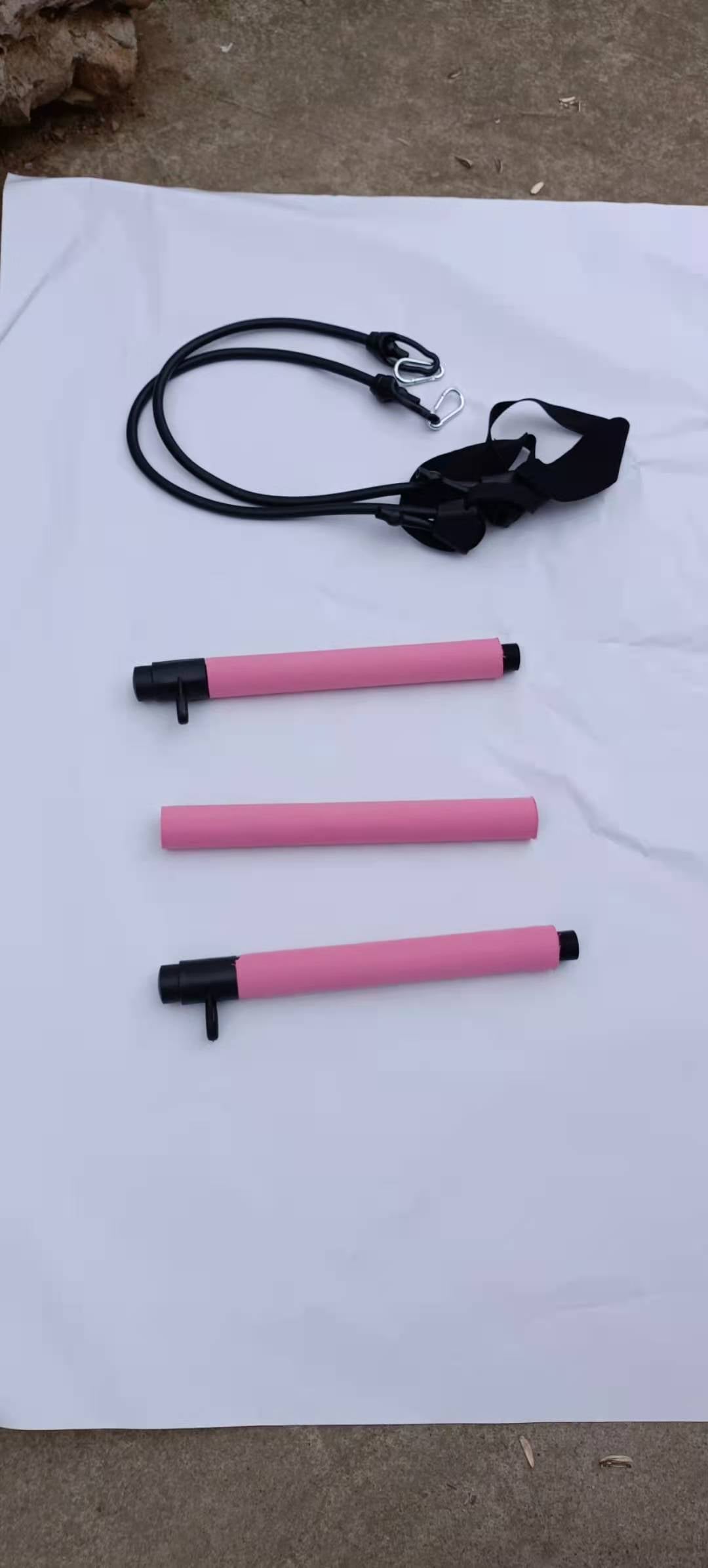 Three-section Pilates fitness stick - Blue Force Sports