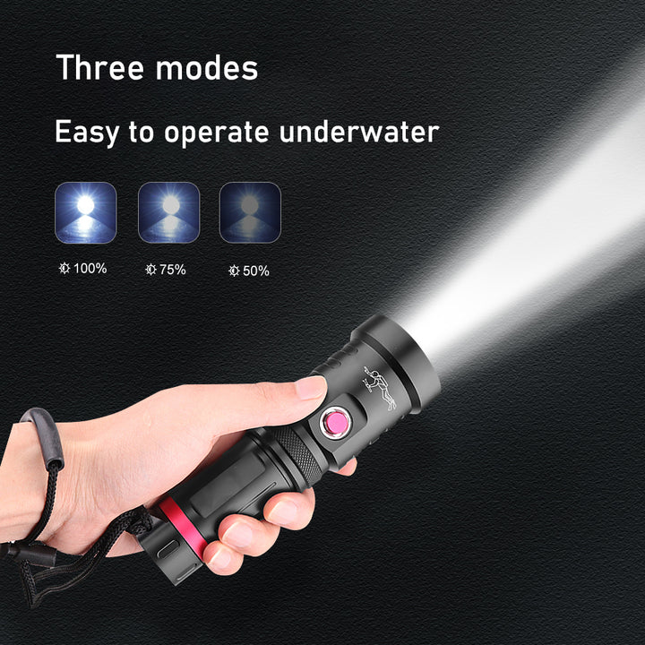 blue force flashlight blue rechargeable Rechargeable diving flashlight – Blue Force Sports