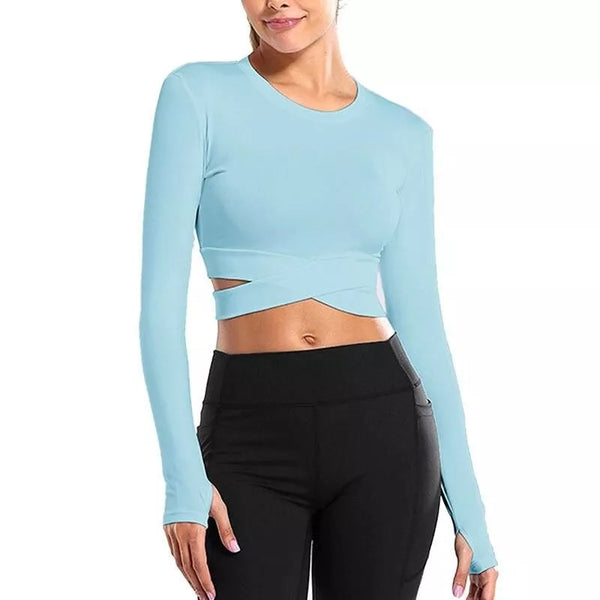 Women's Breathable Sports Crop Top
