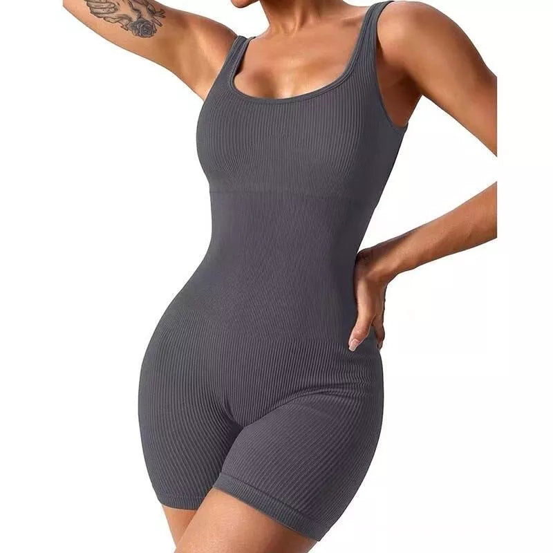 Nahtloser Yoga-Strampler