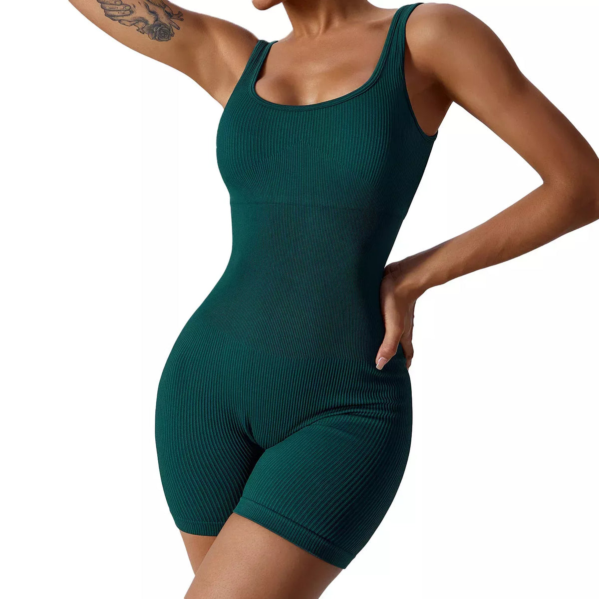 Nahtloser Yoga-Strampler
