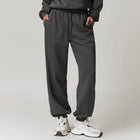Jogginghose mit hoher Taille und lockerer Passform