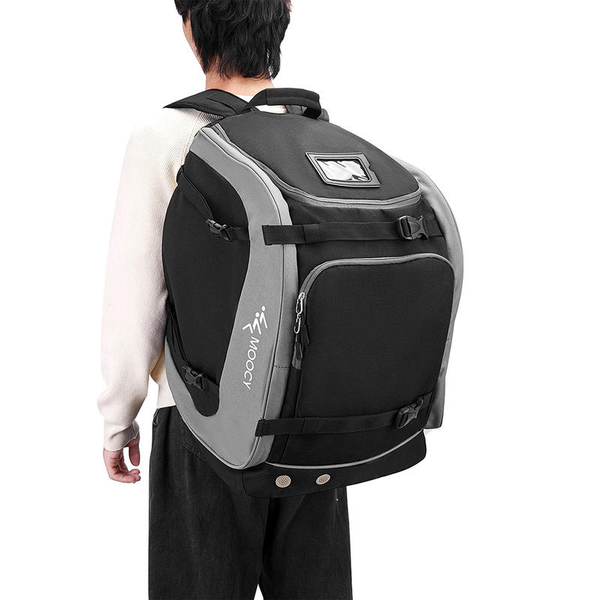 Ultimate 65L Ski Gear Backpack: Waterproof Oxford Ski Boot Bag with Helmet Pocket
