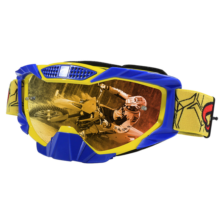 Motorcycle riding goggles - Blue Force Sports