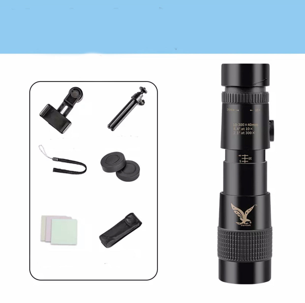 Telescopic Monocular HD Telescope - Blue Force Sports