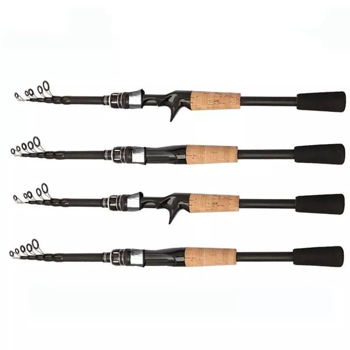 Professional Telescopic Baitcasting Fishing Rod